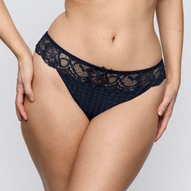 ΓΥΝΑΙΚΕΙΟ ΣΛΙΠ STRING 0662125VEL VELVET BLUE MADISON PRIMA DONNA 